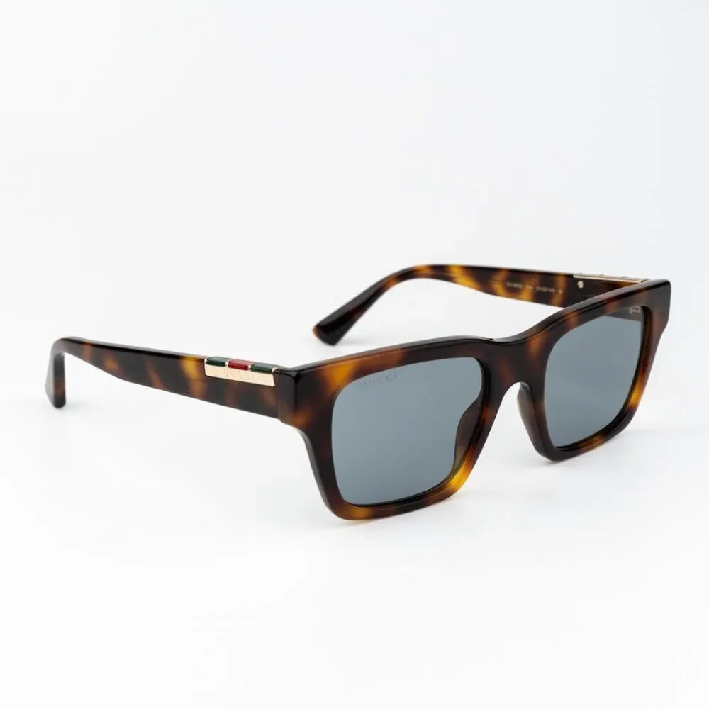 Gucci Men Sunglasses Havana Grey Square GG1889S 004 BRAND NEW